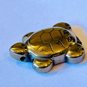 Pyrite Turtle | Attract Financial Prosperity, Business Success, Confidence & Protection From Negativity |