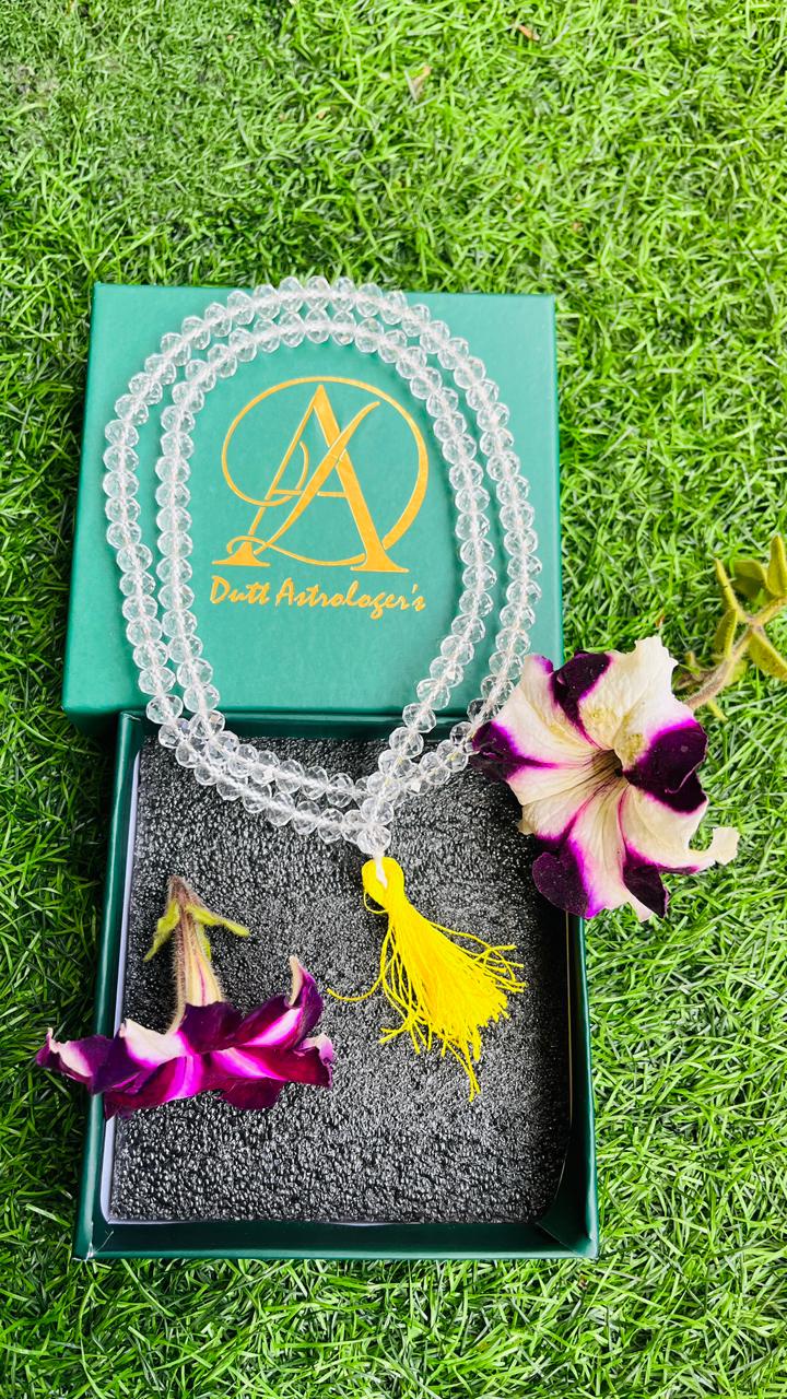 NATRUL SAPITAK MALA 108+1 | Clarity & Focus, Stress & Anxiety Relief, Peace & Calm, Cooling Effect