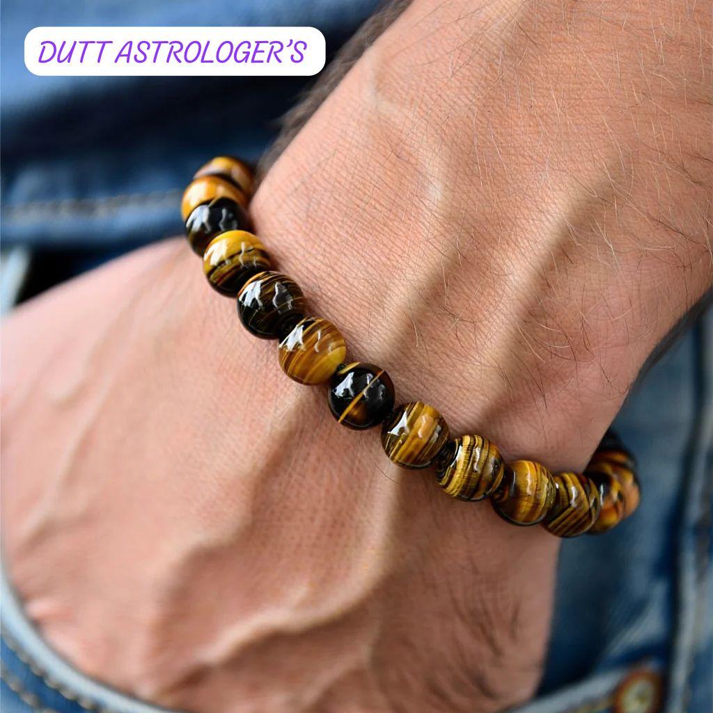 Tiger Eye Stone Bracelet | Healing & Protection Bracelet | - Image 3