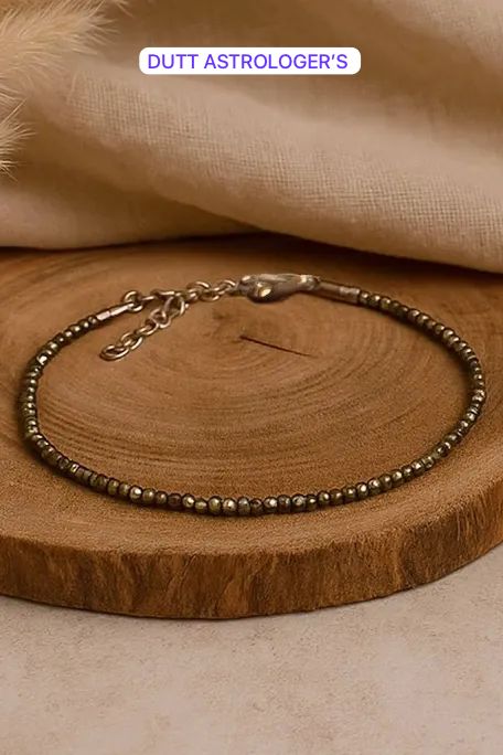 Certified Pyrite Anklet For Women - Image 3