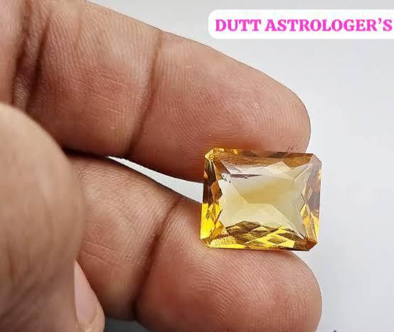 Sunela Gemstone Citrine बृहस्पति ग्रह (Guru Grah) | Financial Prosperity and Success, Boosts Confidence and Creativity, Mental & Emotional Well-being, Physical Health Improvements, Protection & Positivity, Astrological Significance |