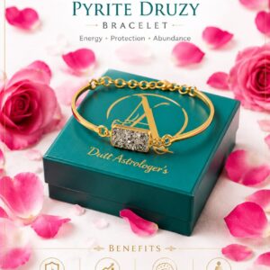 Pyrite Druzy Women Bracelet
